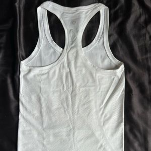 Lululemon white swiftly tech racer back tank